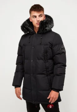 Aylmer Puffer Jacket - Vinterkåpe / -Frakk - Jet Black