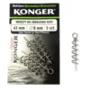 Konger Soft Lure Screw 43mm, Diameter 8mm (5pcs)