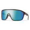 SMITH OPTICS Smith Boomtown Matte Tortoise Polar Opal Mirror