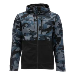 Simms Rogue Fleece Hoody -SexyHair-butikk simms rogue fleece hoody woodland camo storm