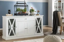 Skjenk Aveza 160 Cm -SexyHair-butikk skjenk aveza 160 cm hvit 3504030